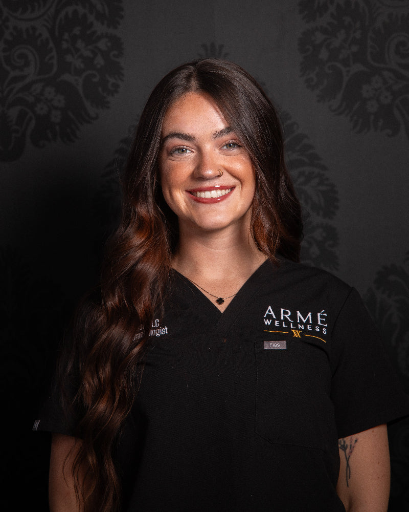 Josie, head spa specialist and cosmetologist at ARMÉ Wellness